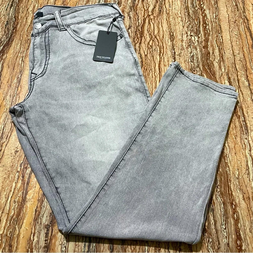 True Religion Jeans Relaxed Fit Denim Geno Big T Slim Jeans Men’s Size 38
